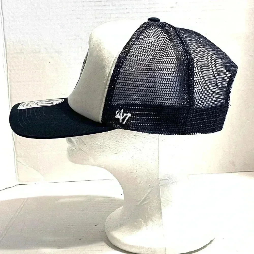Ladies Women NHL Hockey Cap Hat ‘47 Captain SnapBack Sequins New